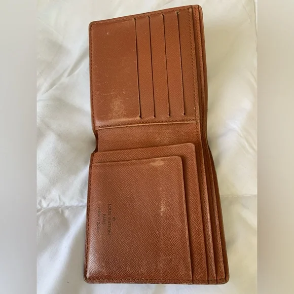Louis Vuitton Marco Bifold Wallet Monogram Canvas